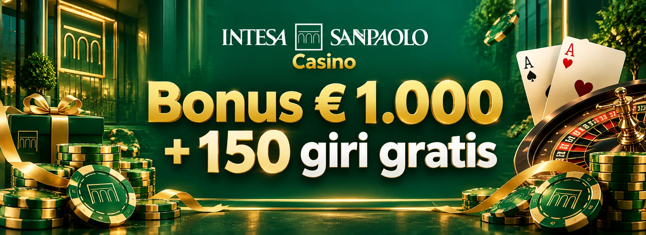 Promozioni e bonus di benvenuto di Intesa Sanpaolo Casino